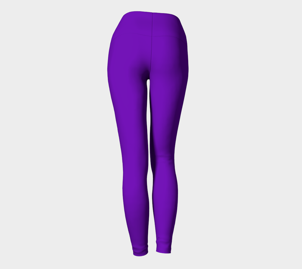 Electric Amethyst Women’s High Waisted  Leggings
