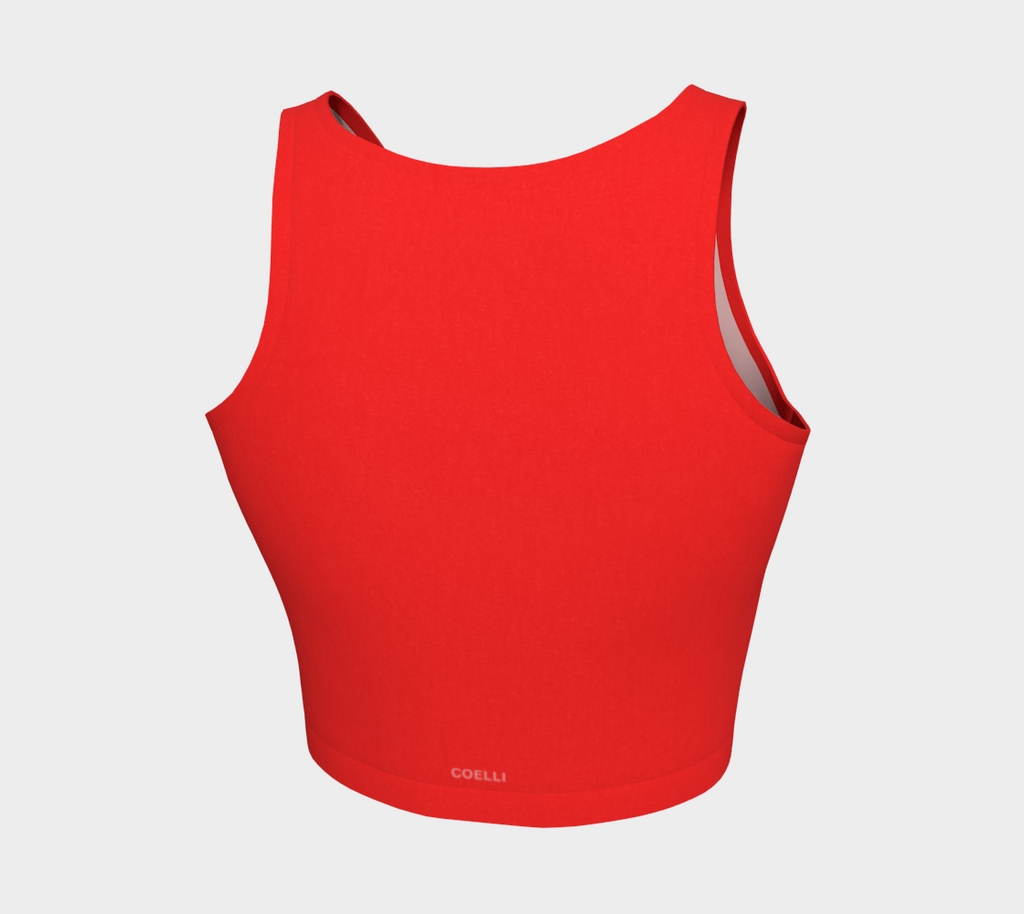 Fiery Red Women’s Crop Top