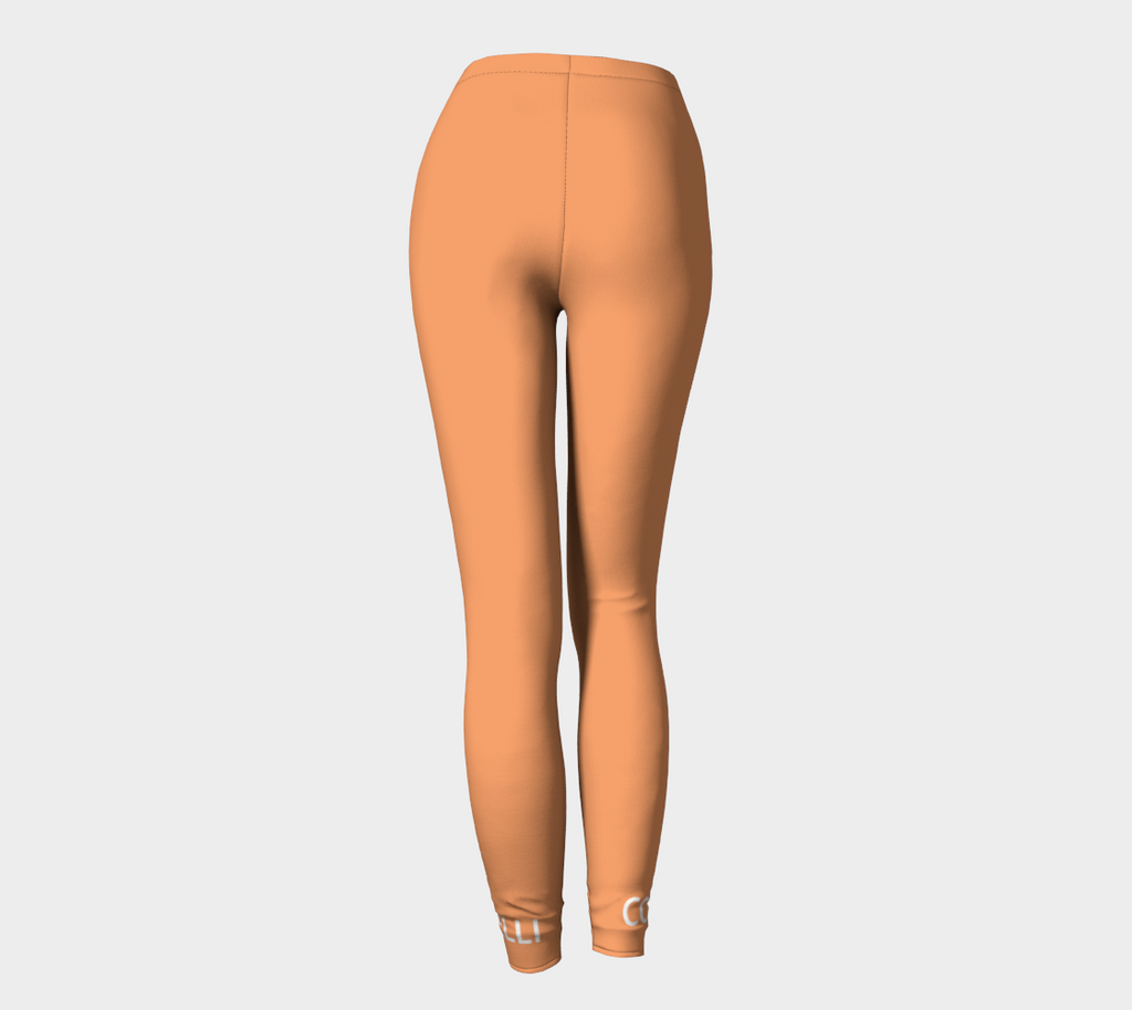 Golden Yellow Body Sculpt Leggings